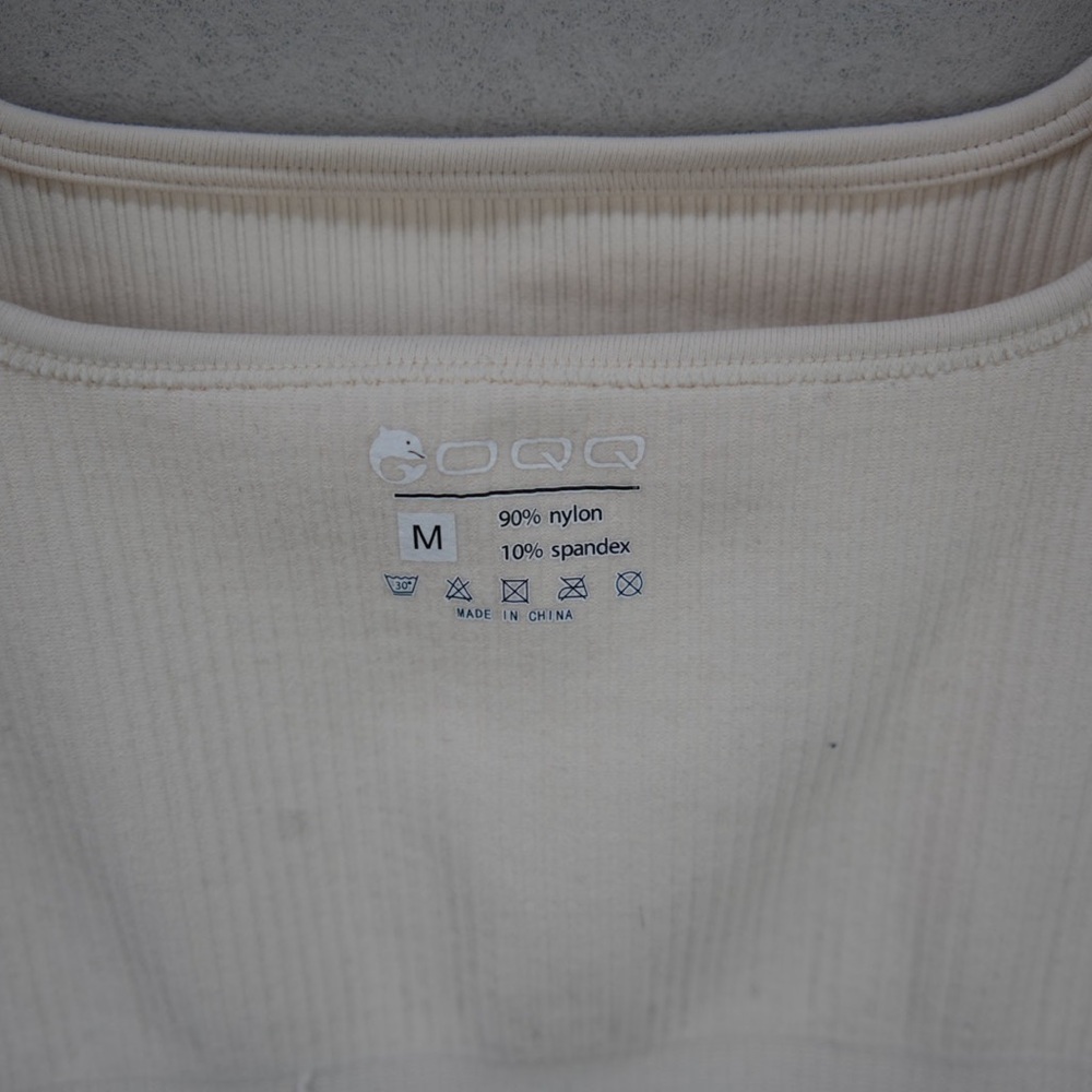 Cream Ribbed Bodysuit - Picture 4 of 4